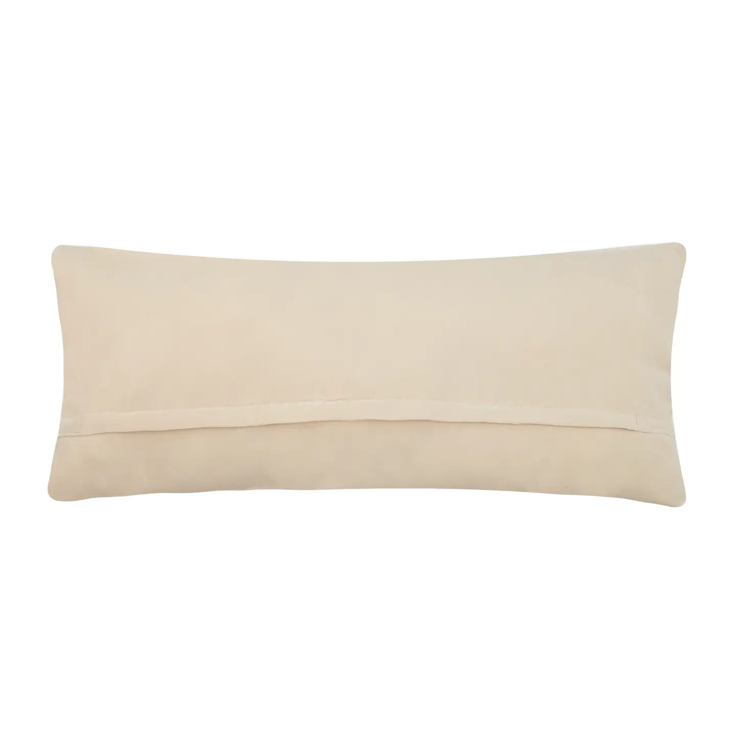 Santa & Three Reindeer Hooked Wool Pillow