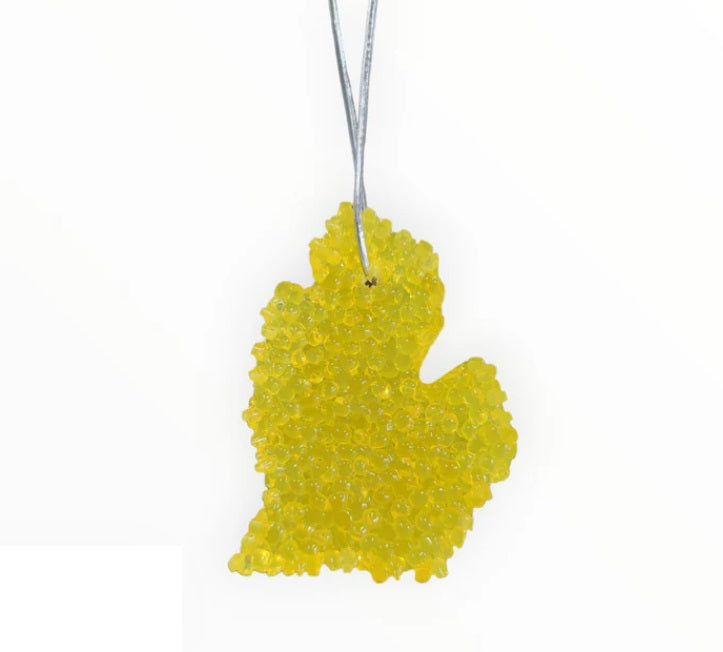 Michigan Mitten Shaped Air Freshener / Click for Scents