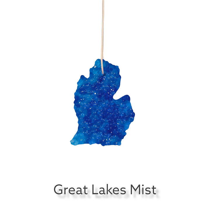 Michigan Mitten Shaped Air Freshener / Click for Scents
