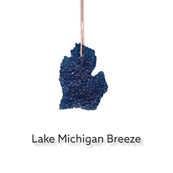 Michigan Mitten Shaped Air Freshener / Click for Scents