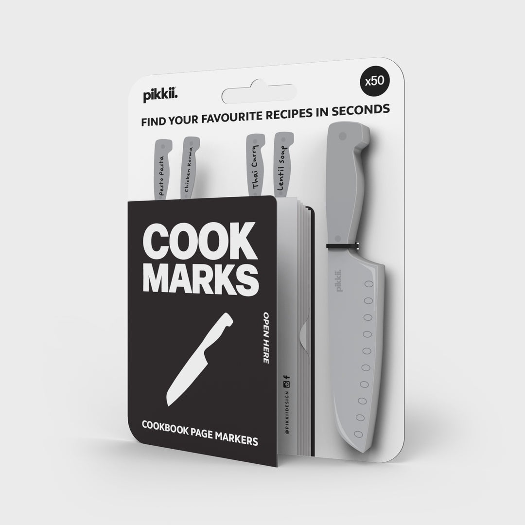 Pikkii Cook Marks Cookbook Page Markers