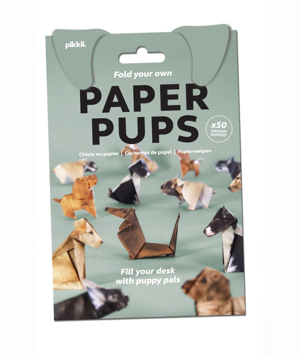 Pikkii Paper Pups Origami Dog Craft Kit