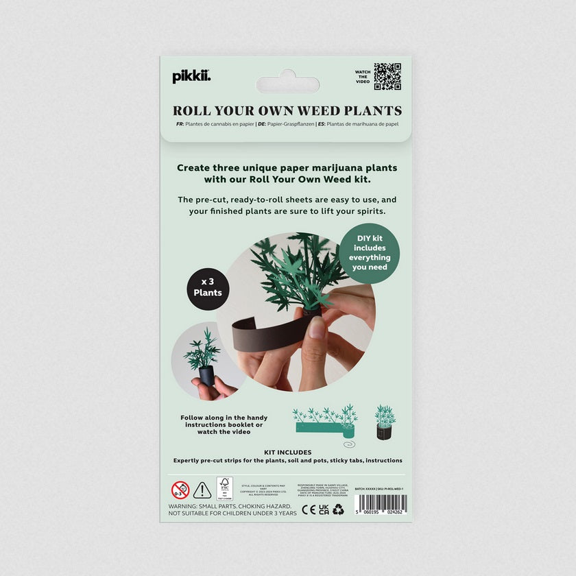 Roll Your Own Weed Plants Kit
