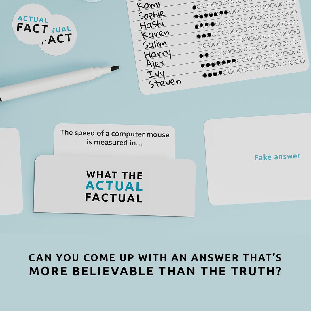 What The Actual Factual Party Game