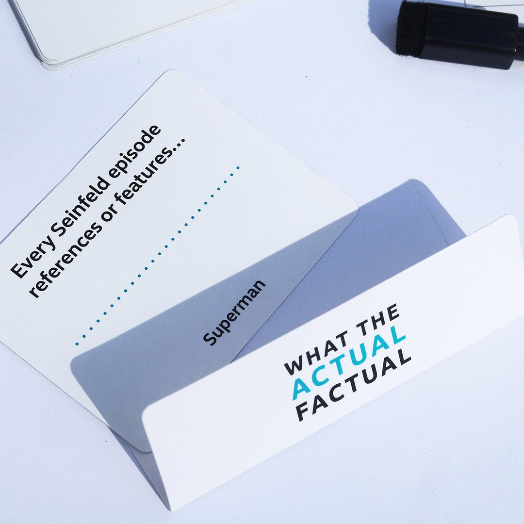 What The Actual Factual Party Game