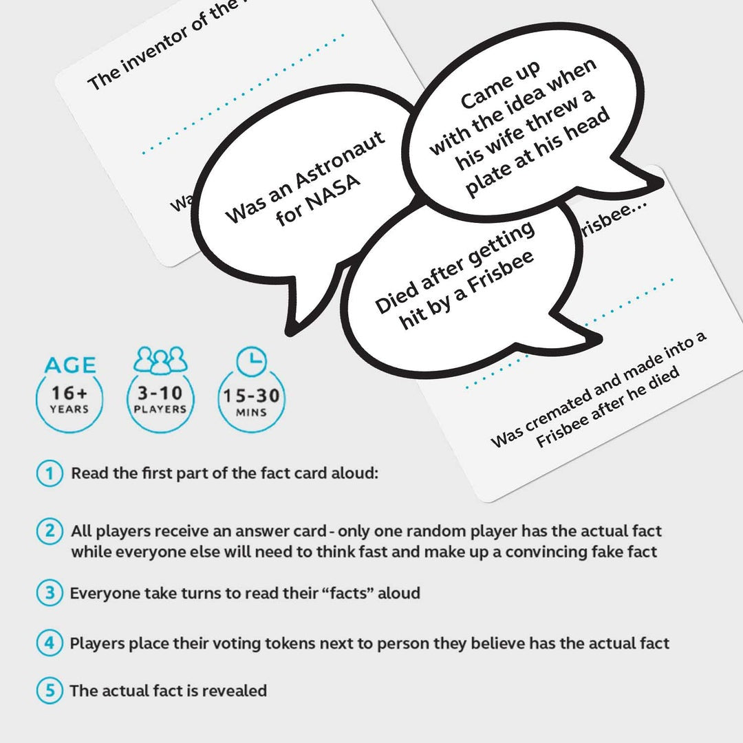 What The Actual Factual Party Game