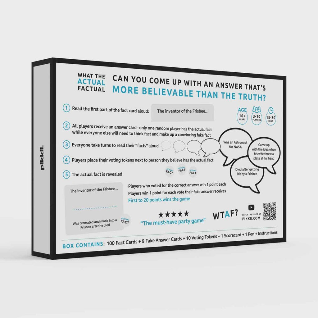 What The Actual Factual Party Game