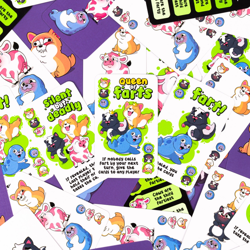 Queen of Farts Card Game