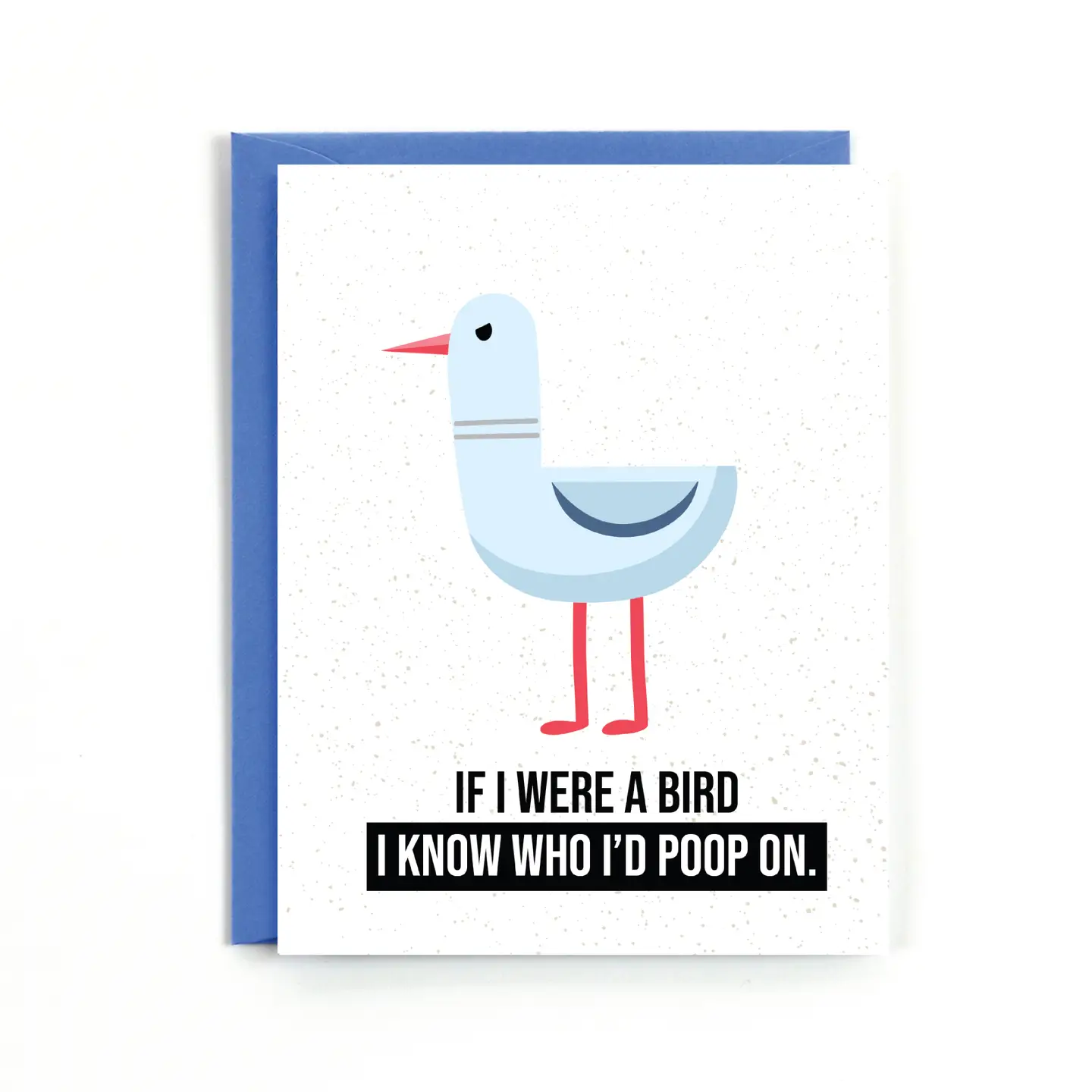 Bird Poop Greeting Card