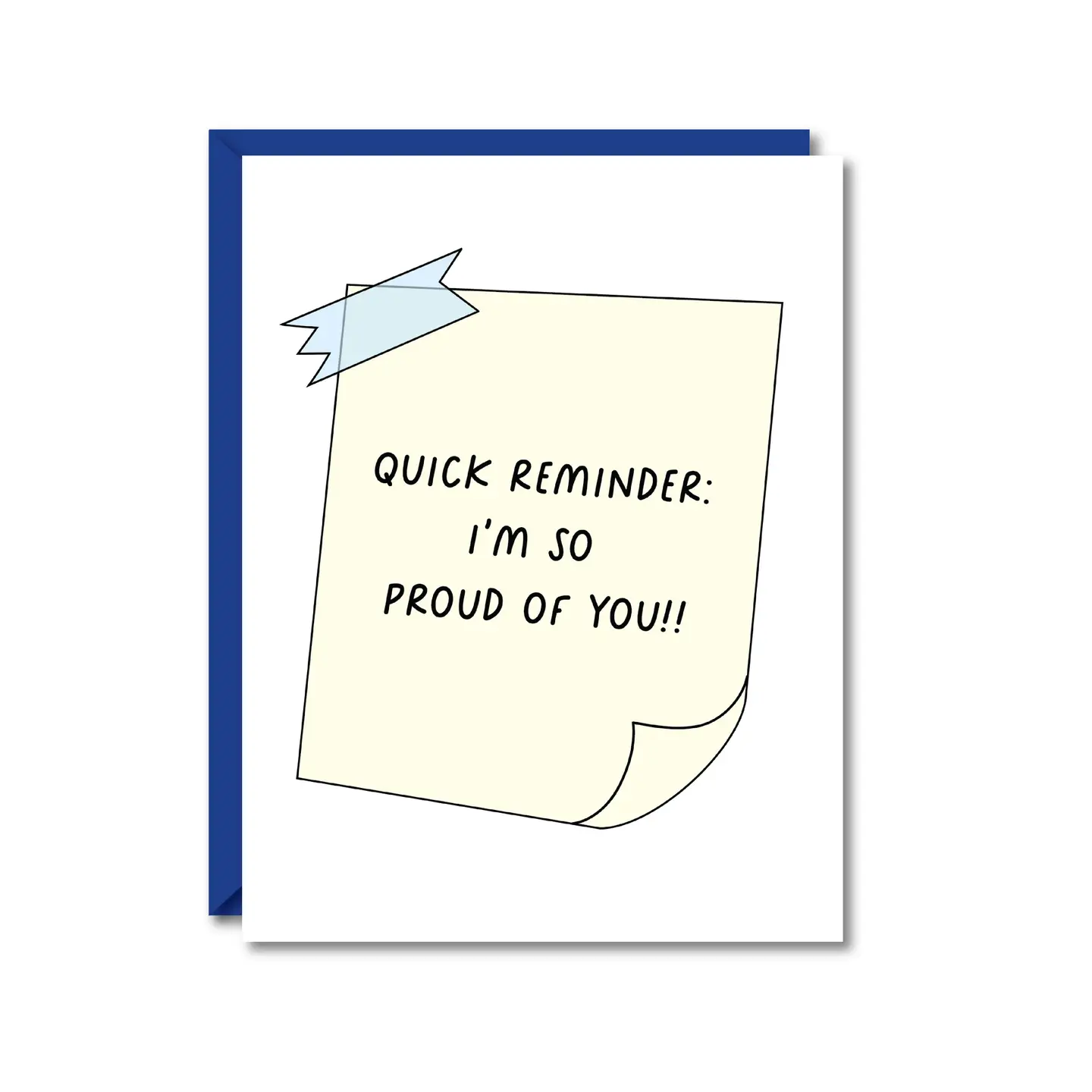 Quick Reminder Congratulations Card