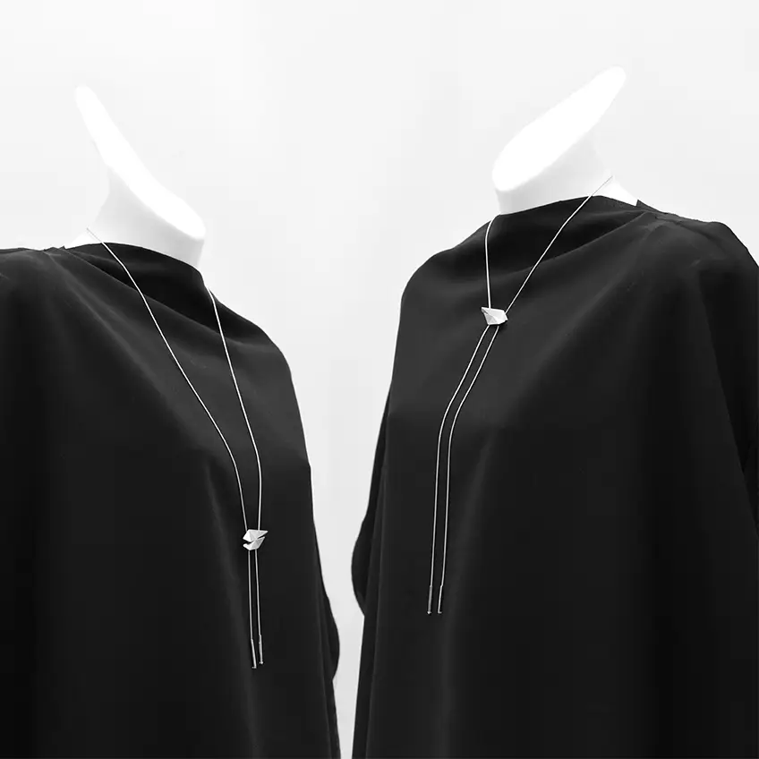 Refract Lariat Necklace