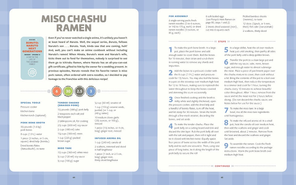 The Anime Chef Cookbook