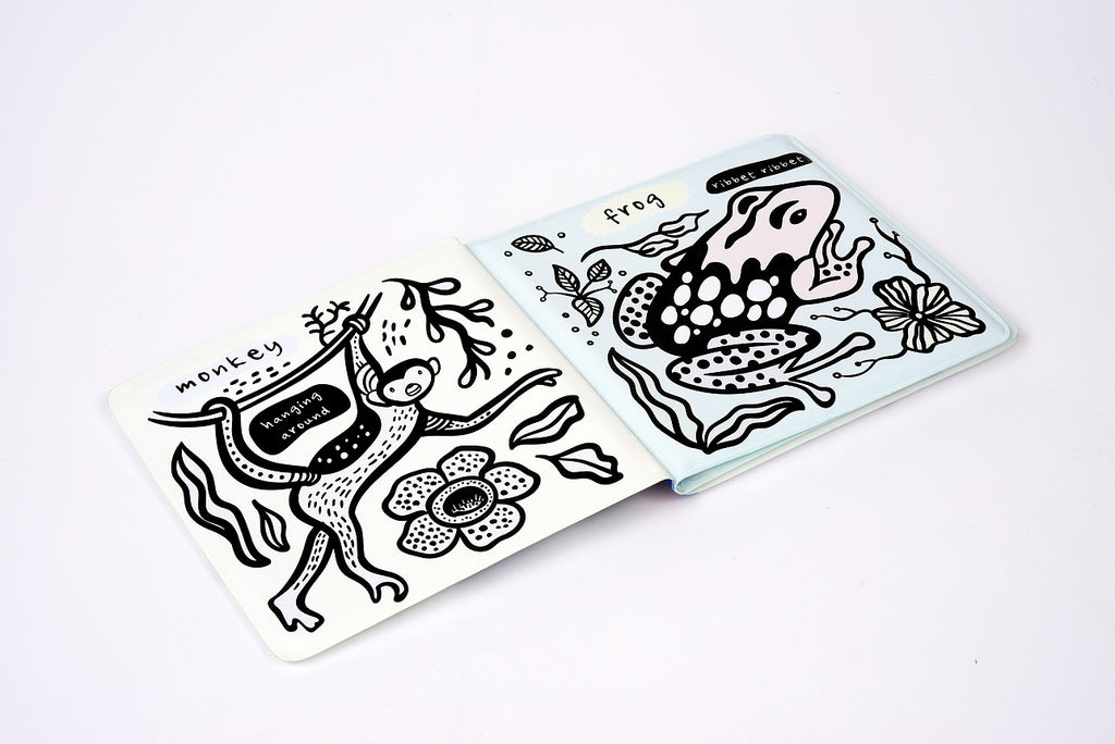 Color Me: Who's In The Rain Forest? Baby's First Bath Book