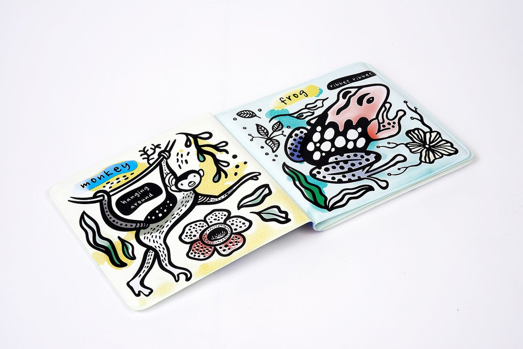 Color Me: Who's In The Rain Forest? Baby's First Bath Book