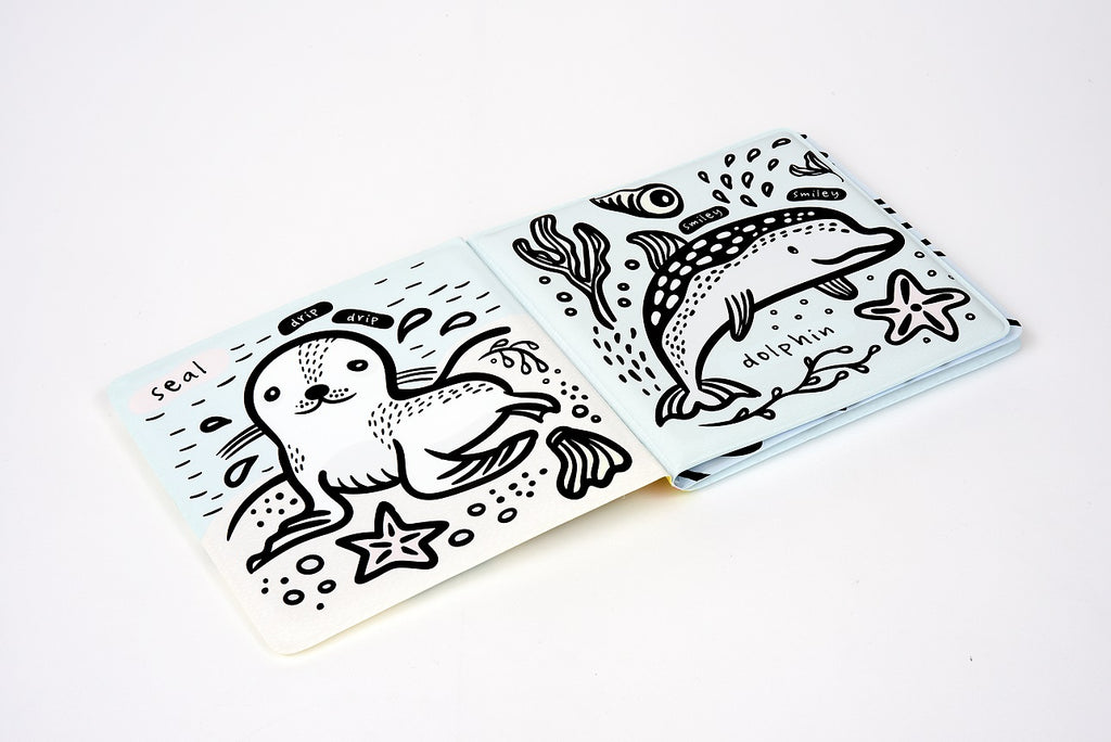 Color Me: Who's In The Water? Bath Book