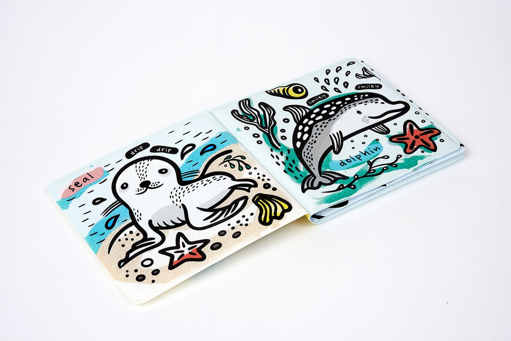 Color Me: Who's In The Water? Bath Book