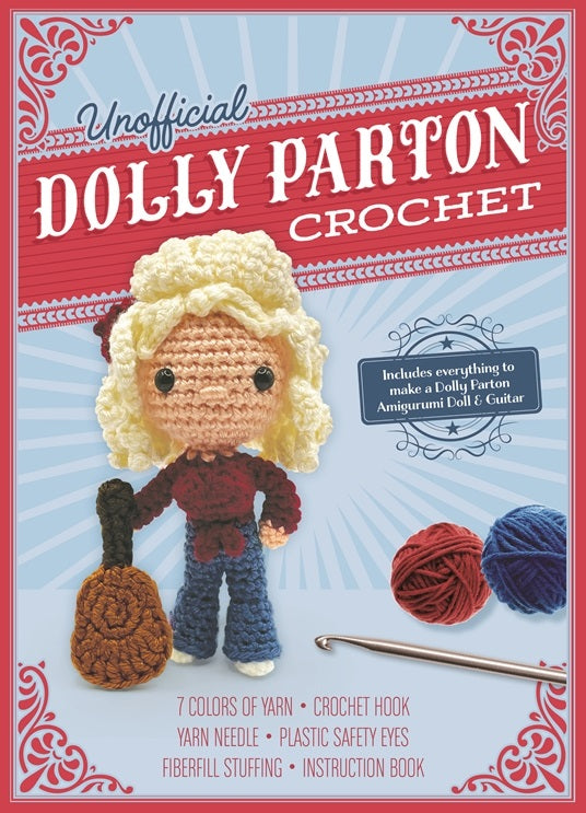 Unoffical Dolly Parton Book & Crochet Kit