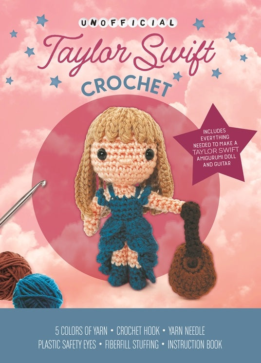 Unofficial Taylor Swift Book & Crochet Kit