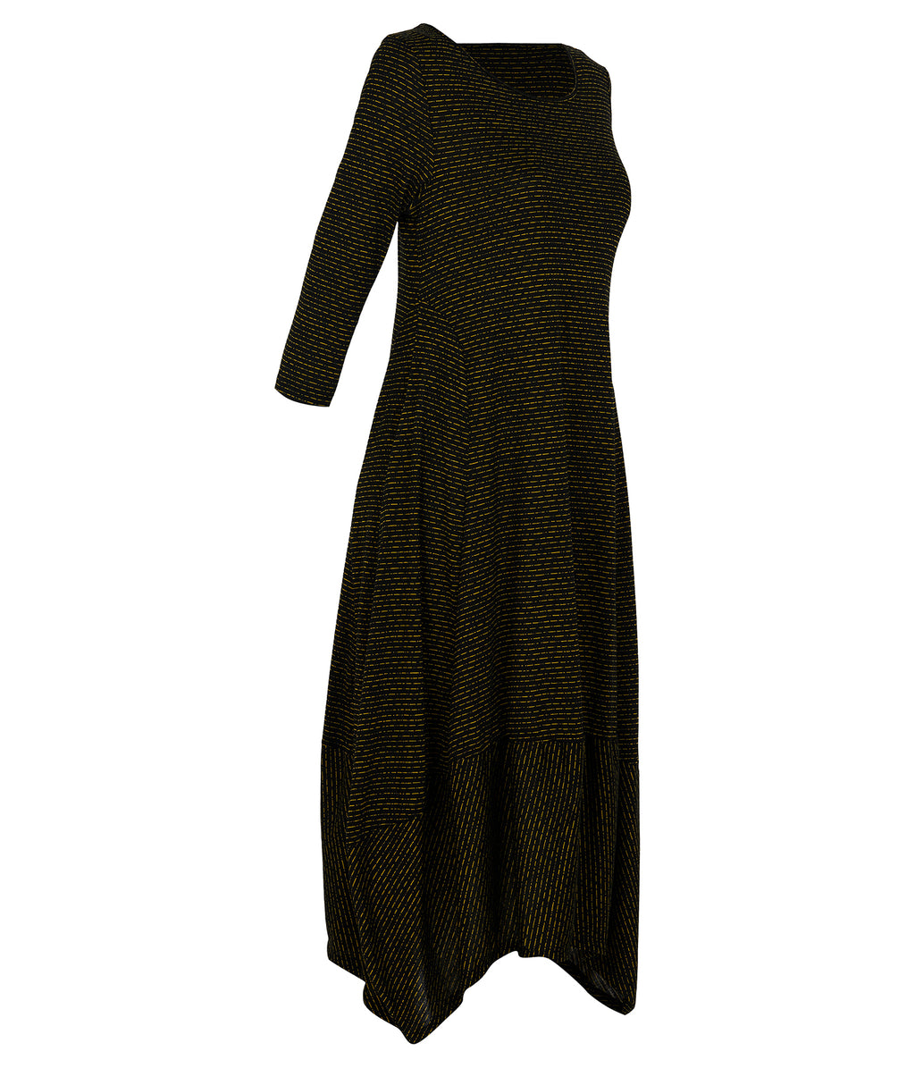 Kozan Demi Dress in Lime Dash