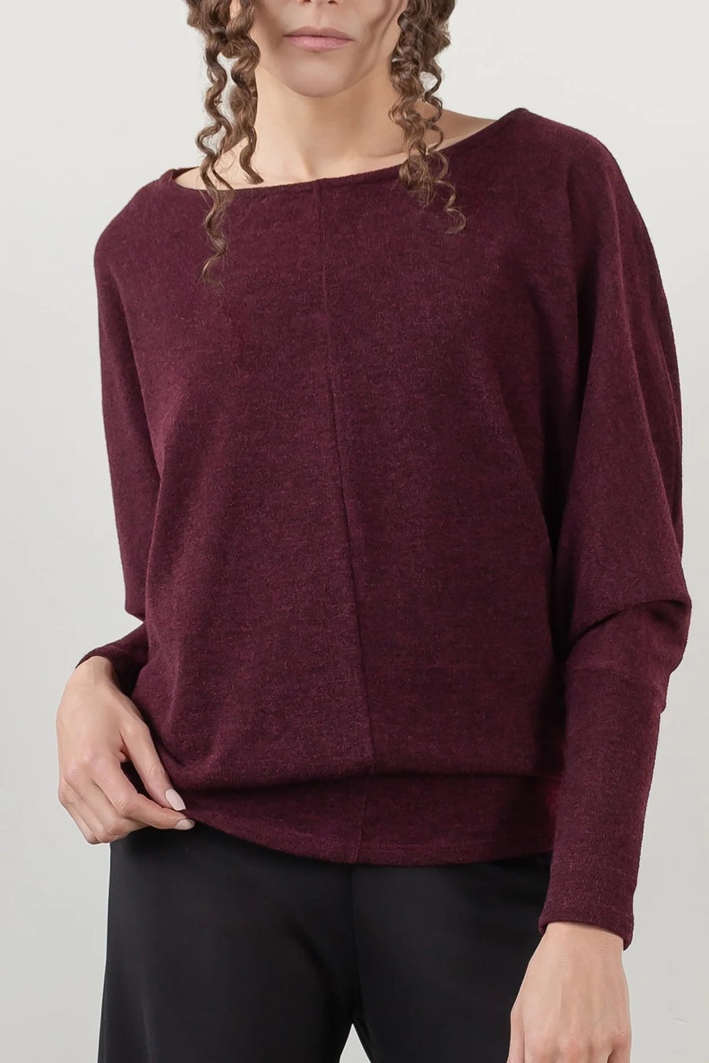  Sarelle Sweater from REVIR in Berry