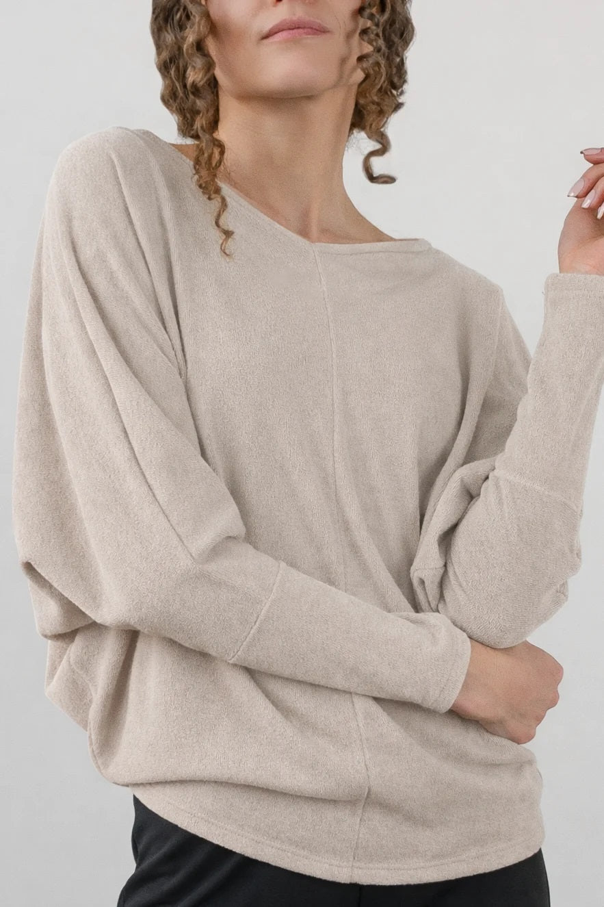  Sarelle Sweater from REVIR in Stone