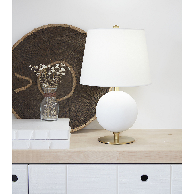 Regina Andrew Detroit Grant Mini Lamp in White
