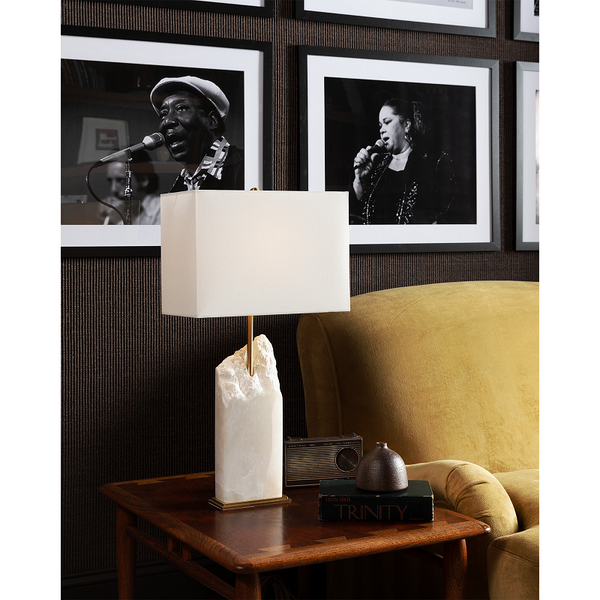 Regina Andrew Detroit Selina Alabaster Table Lamp