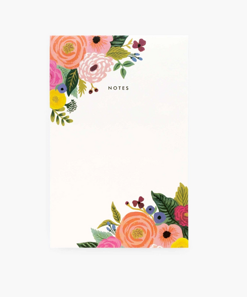 Rifle Paper Co Juliet Rose Notepad