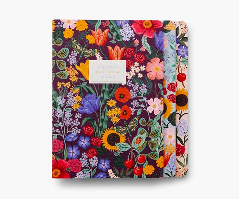 Blossom Stitched Notebooks Set