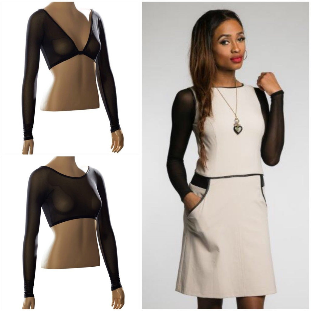 Basic Mesh Long Sleeve Sleevey Wonders