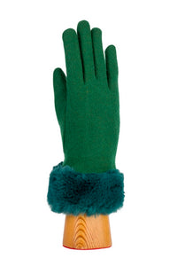 Fur Cuff Gloves (Click for Full Color Selection)