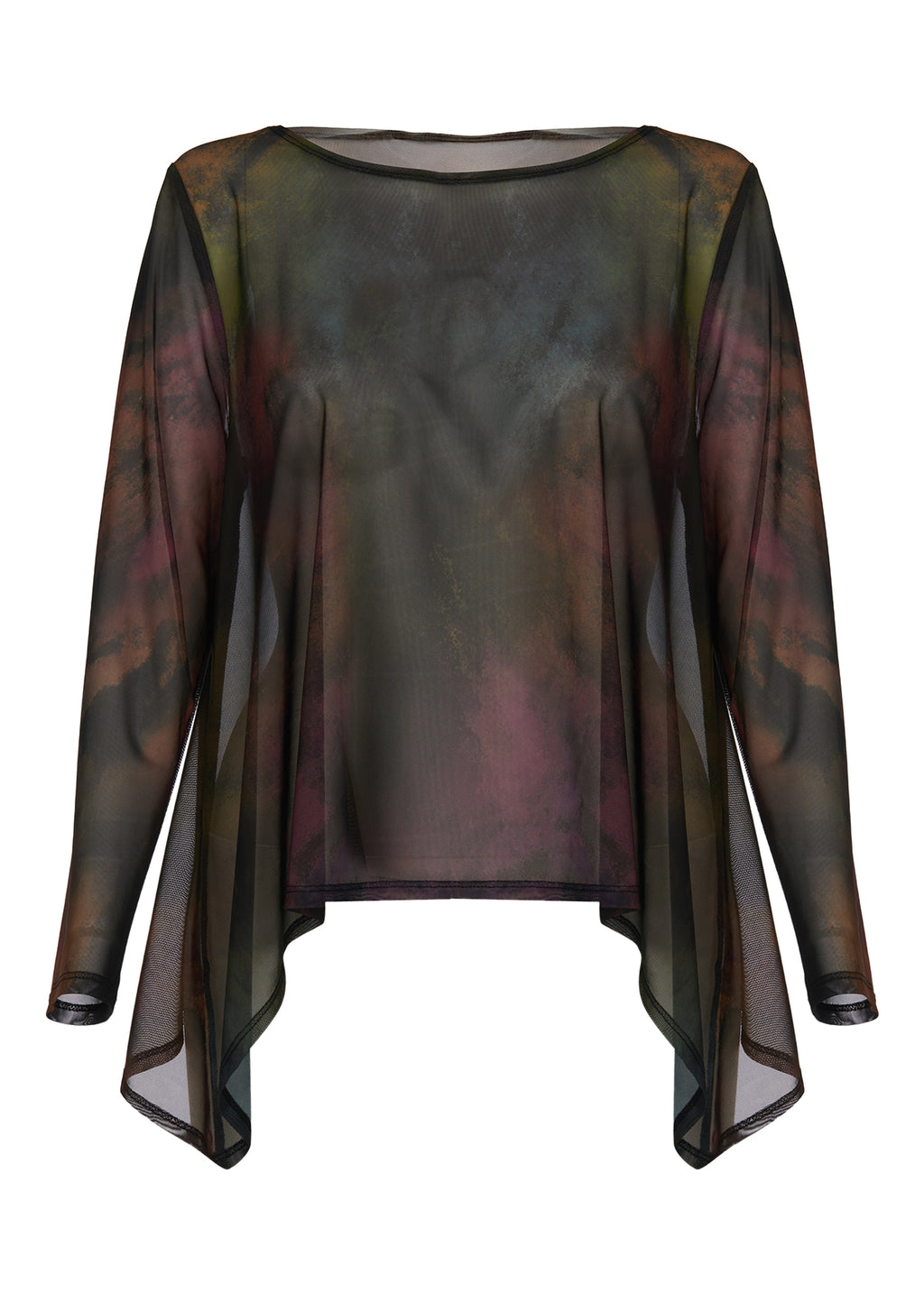 Kozan's mesh Mila Topper in Loden