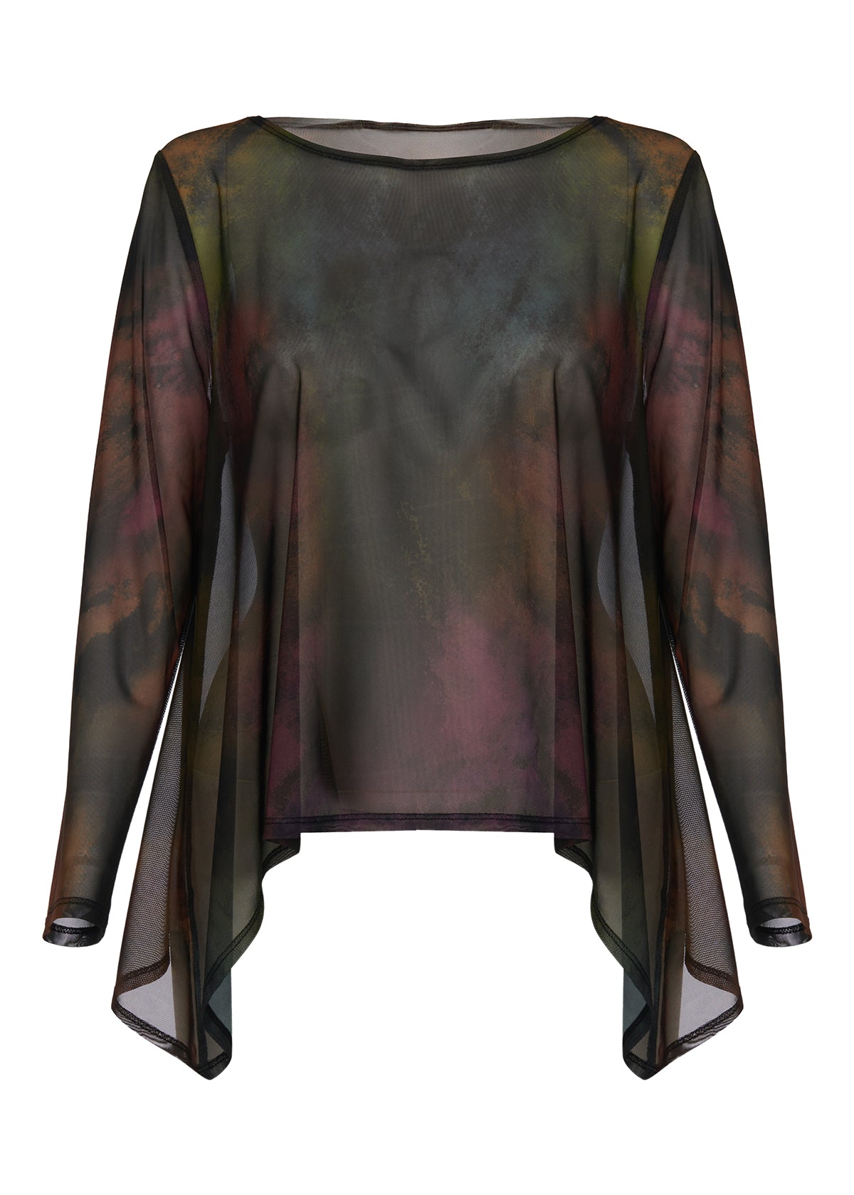 Kozan's mesh Mila Topper in Loden