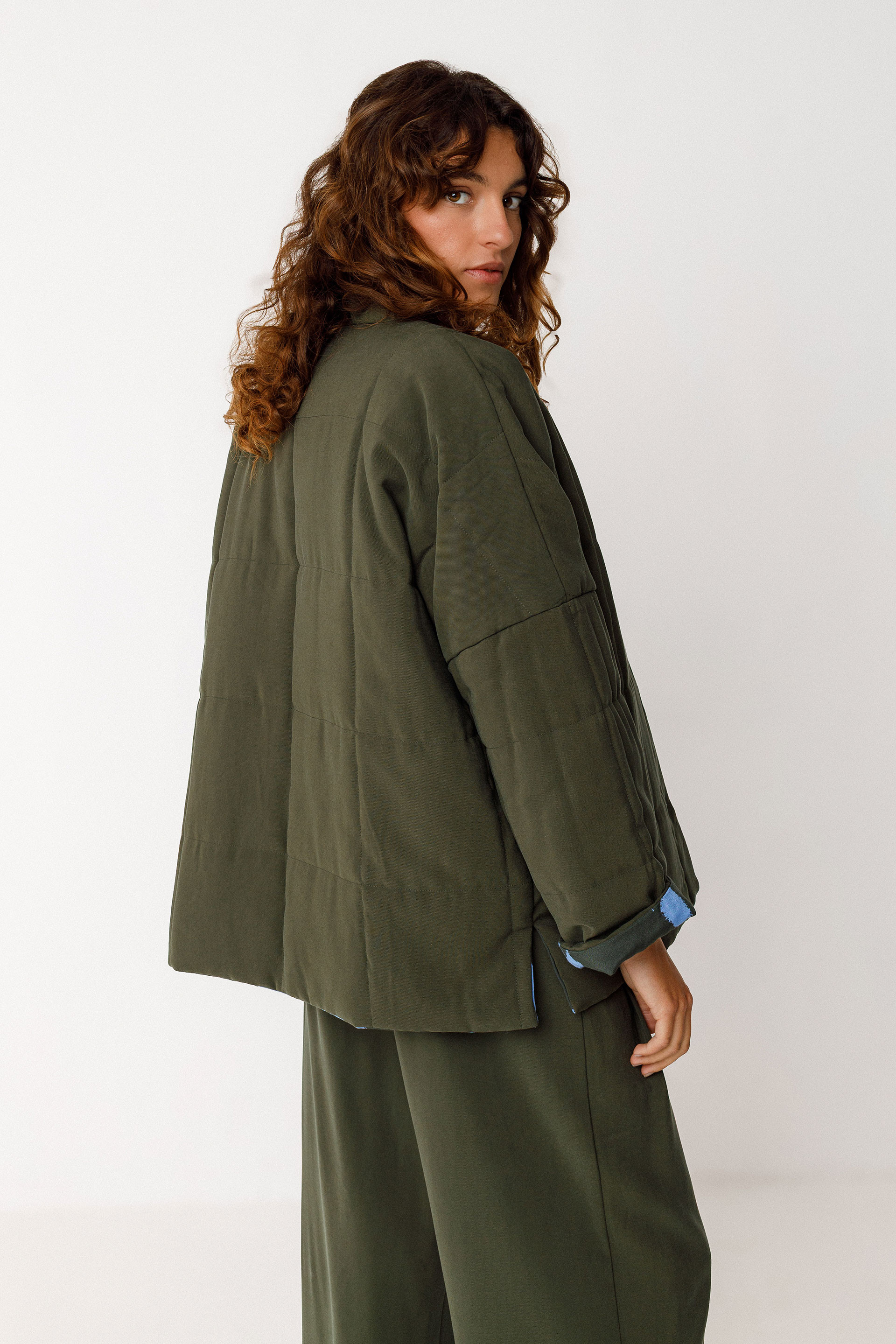 SKFK's Alana Jacket in Bottle Green