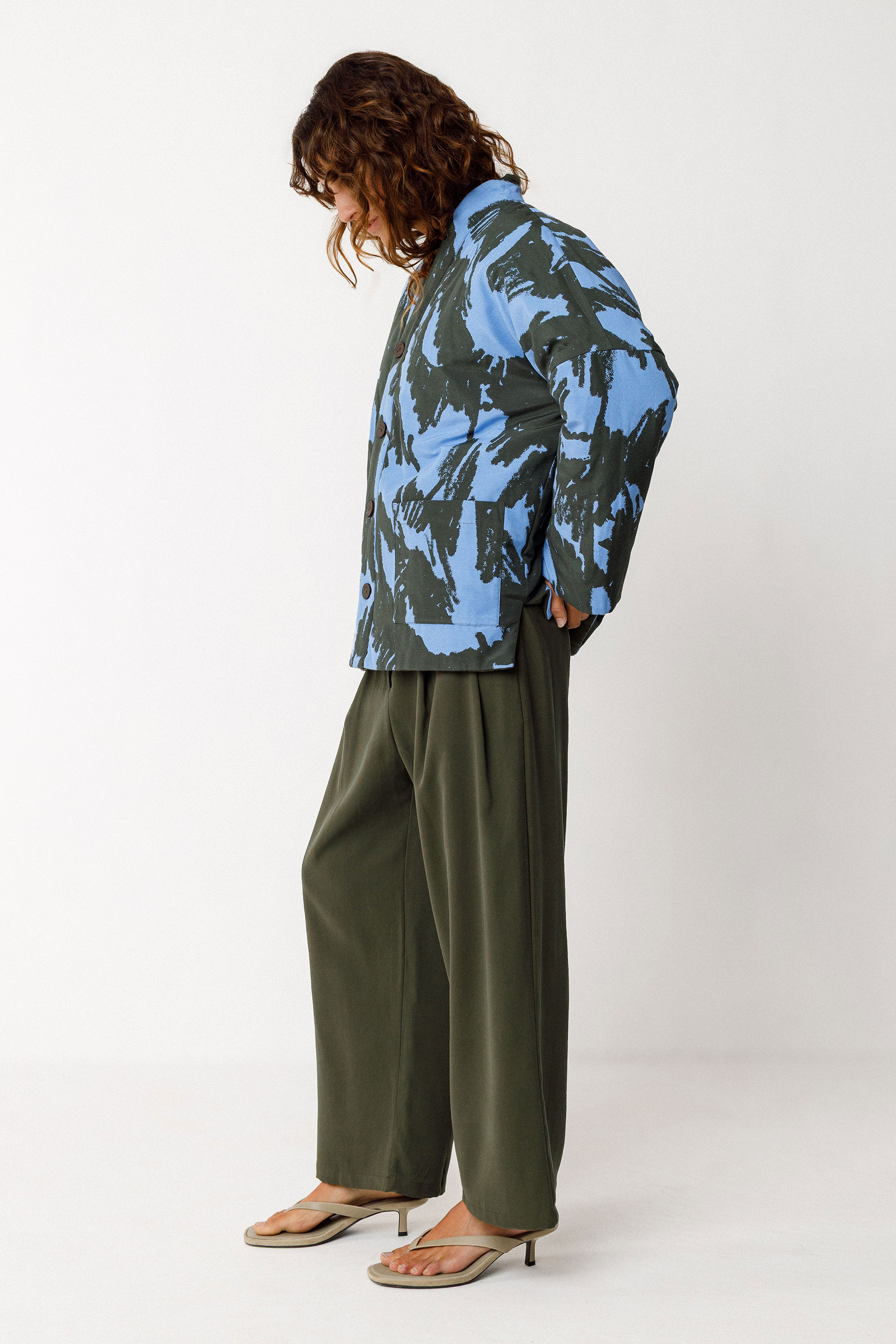 SKFK's Alana Jacket in Bottle Green