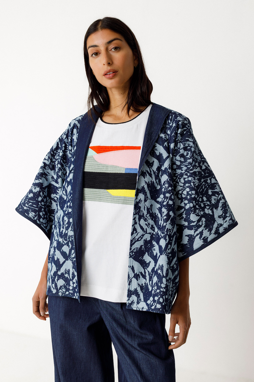 SKFK's Hedera Jacket in Raw Denim