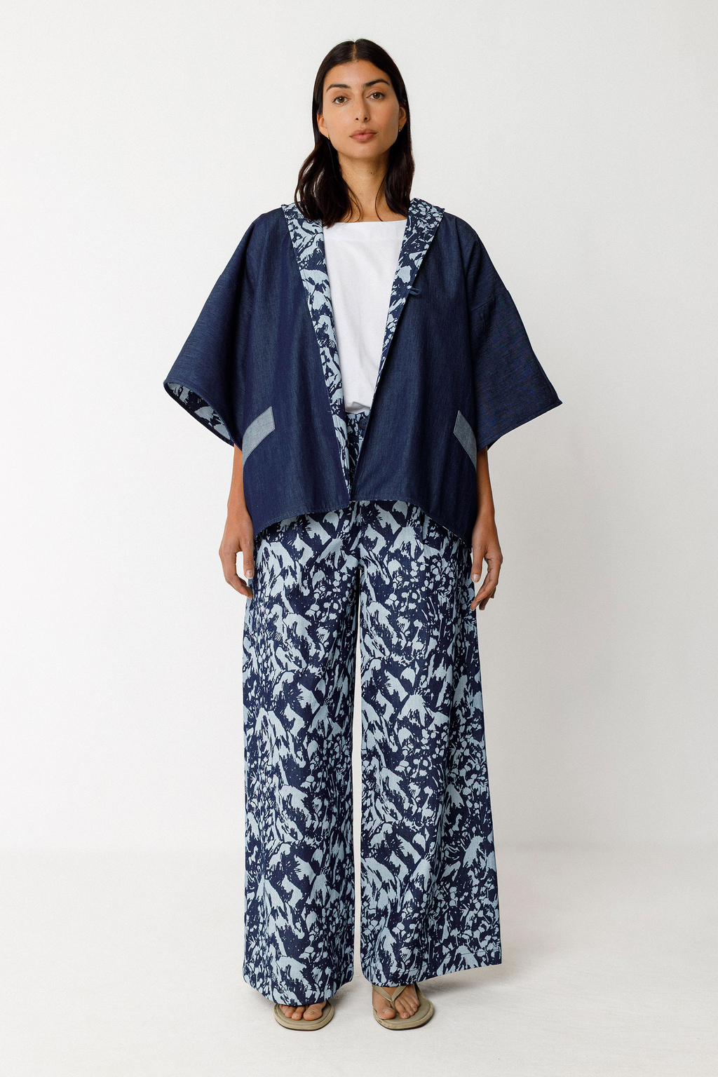 SKFK's Hedera Jacket in Raw Denim