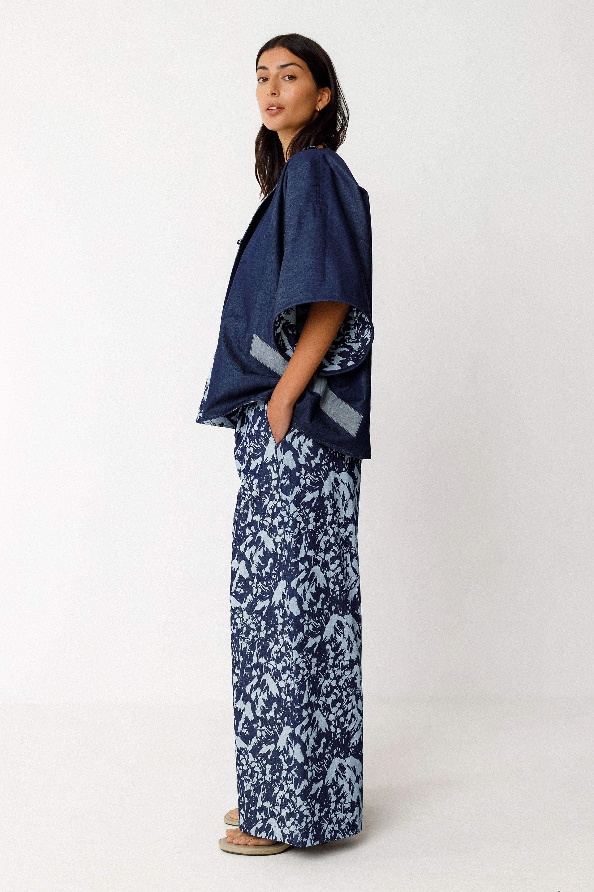 SKFK's Hedera Jacket in Raw Denim