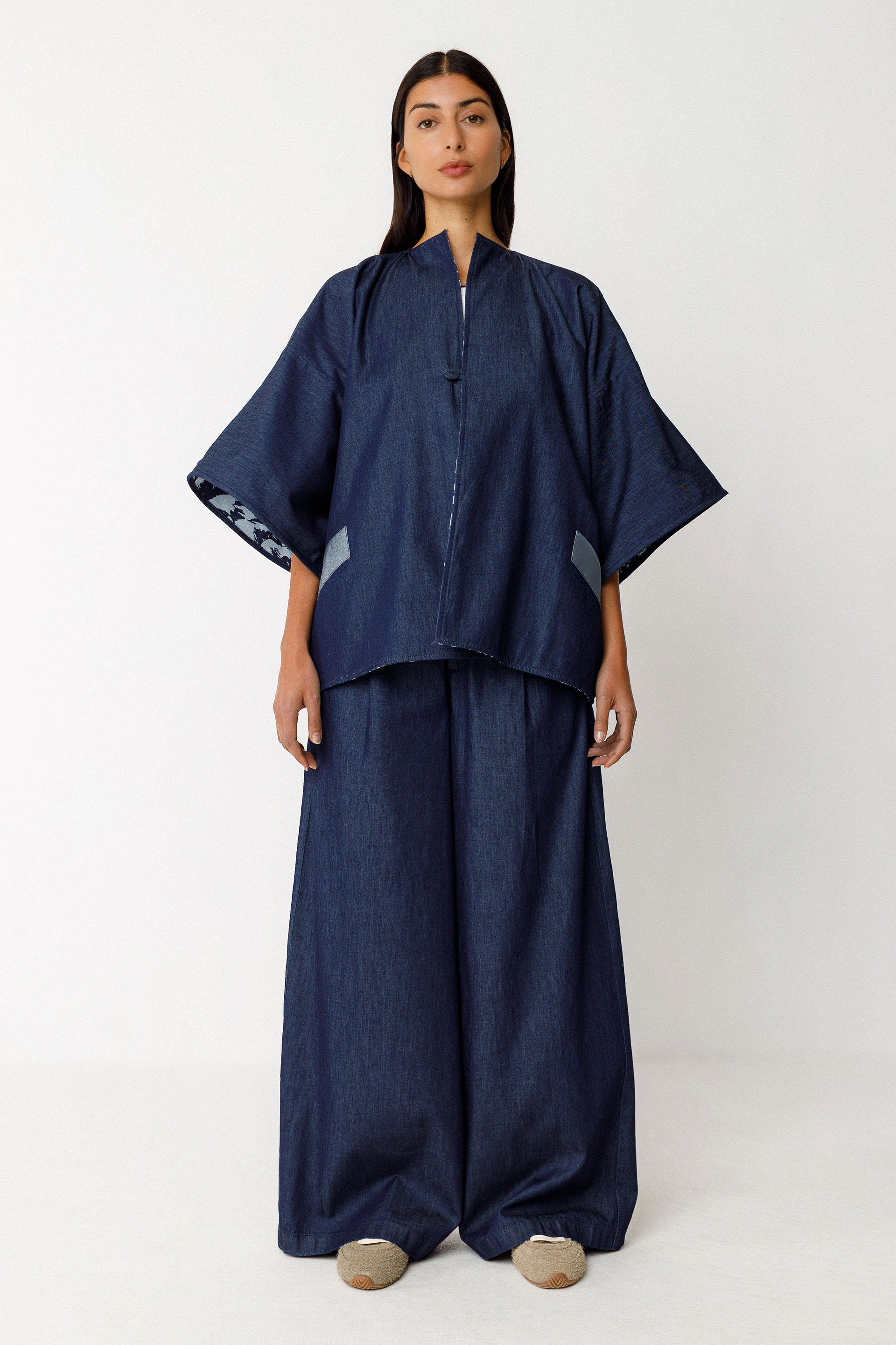 SKFK's Hedera Jacket in Raw Denim