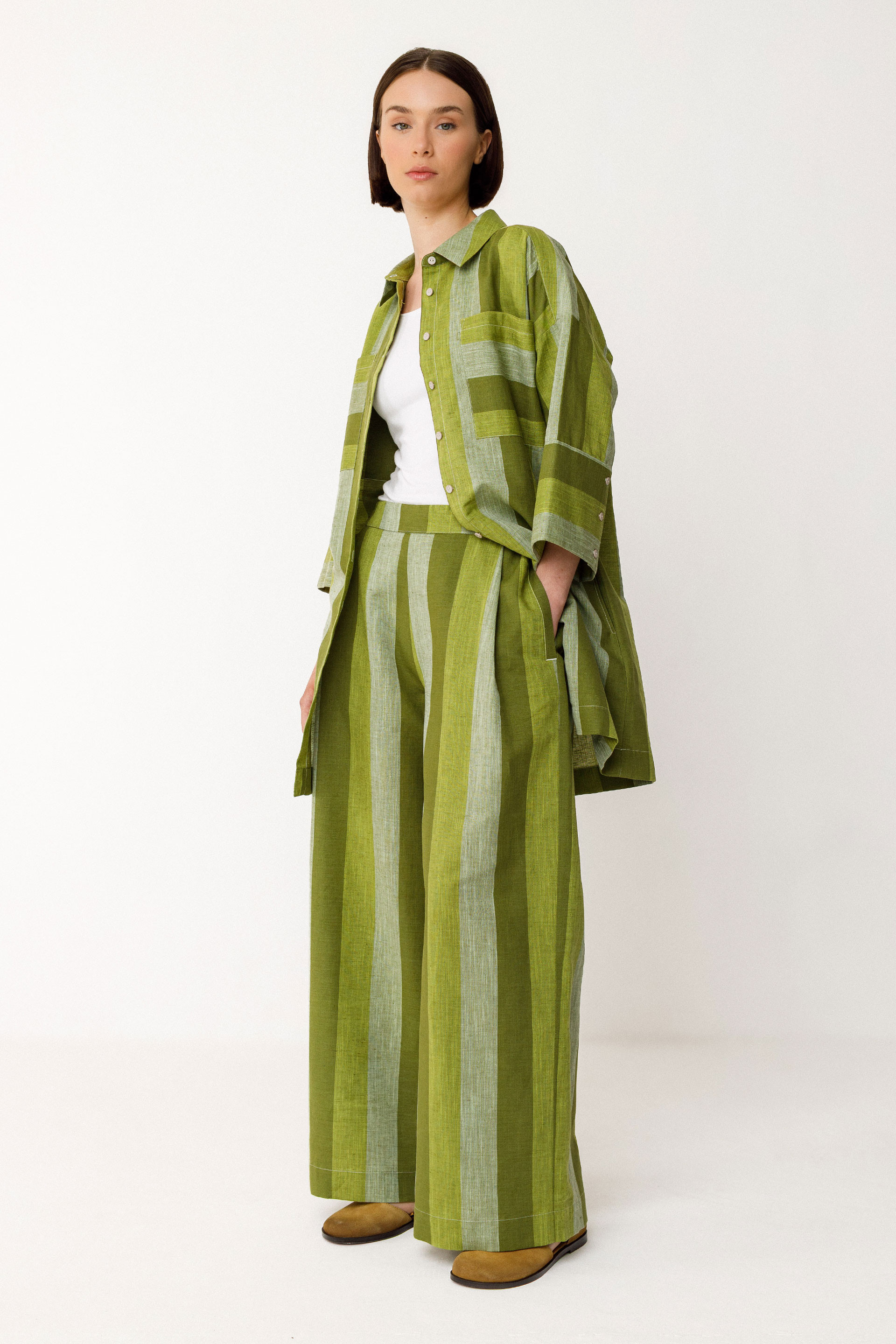 SKFK Lur Pant in Stripes