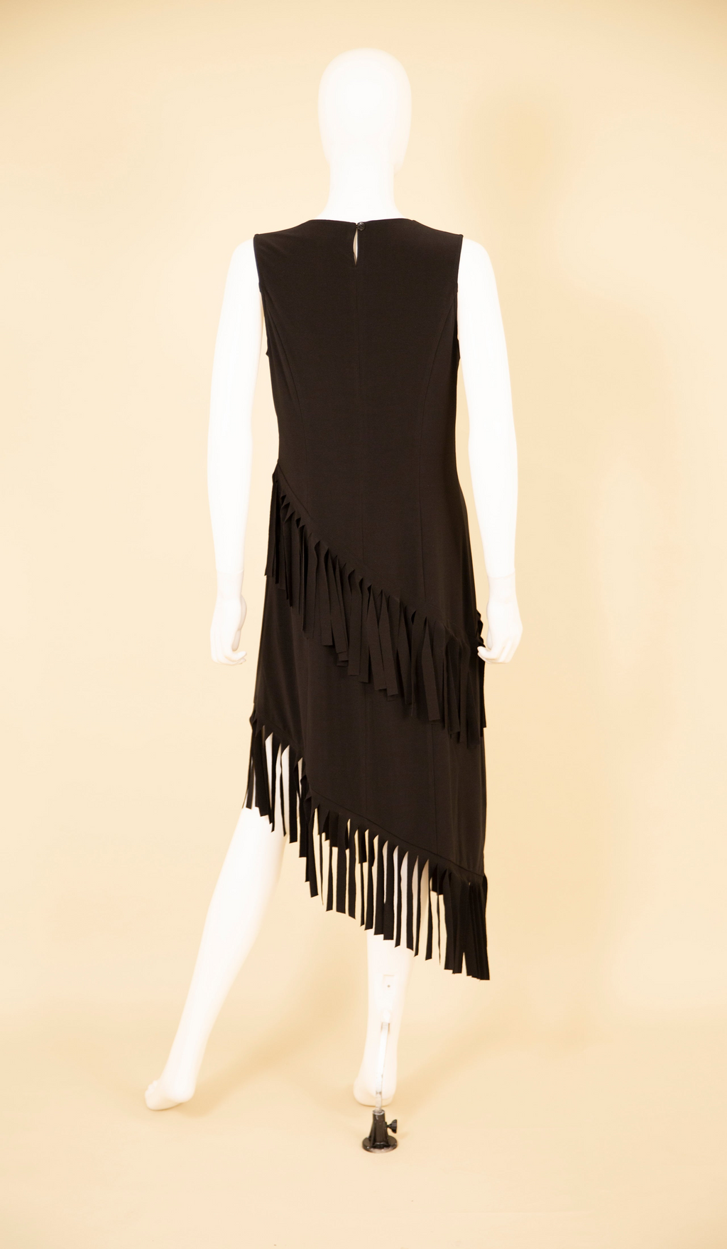Samuel Dong's Asymmetric Dress in Black