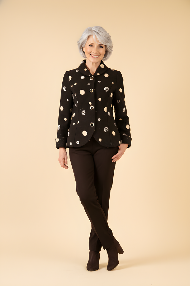Samuel Dong's Embroidered Dots Jacket 