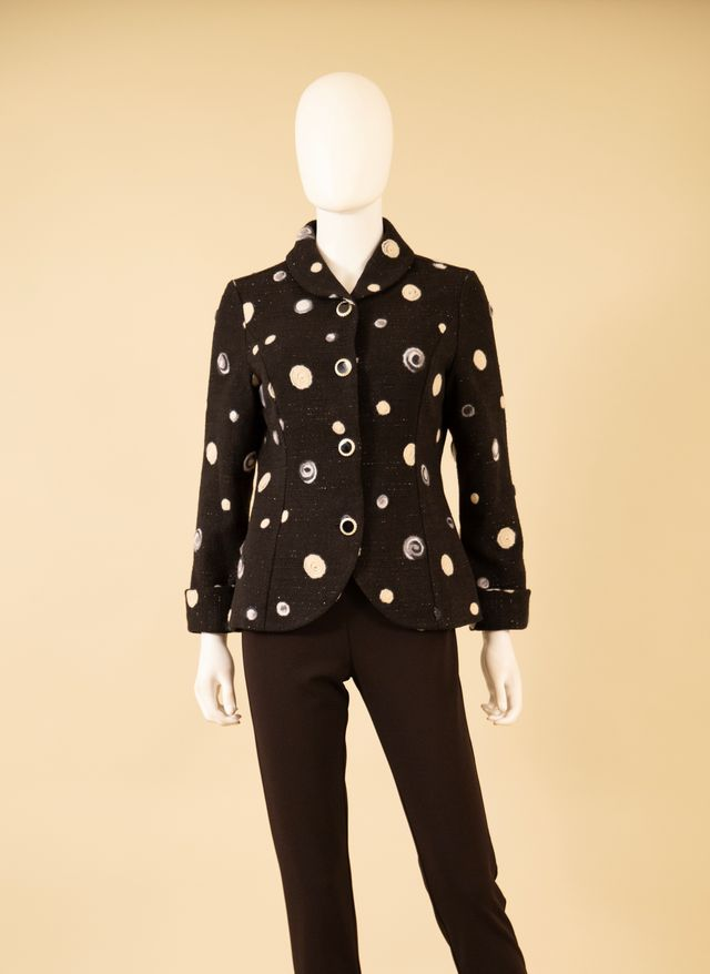 Samuel Dong's Embroidered Dots Jacket 