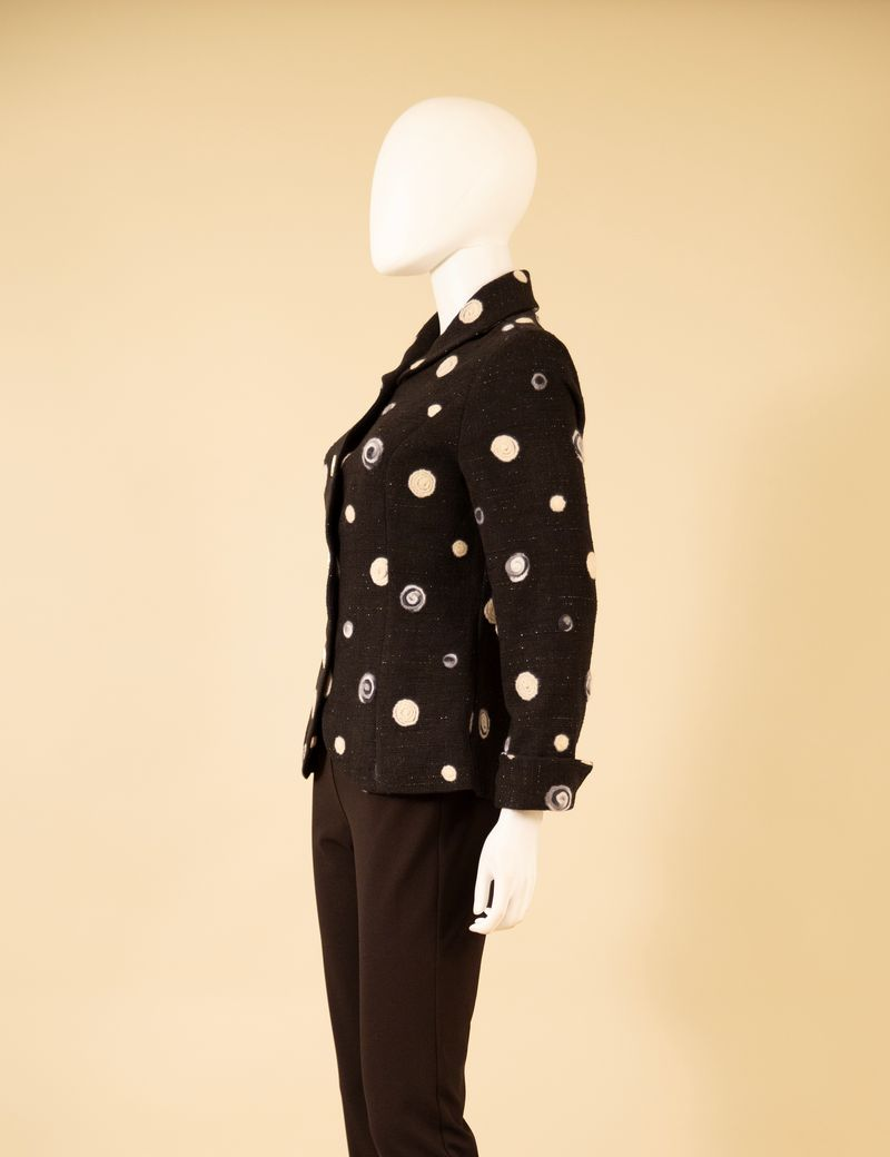Samuel Dong's Embroidered Dots Jacket 