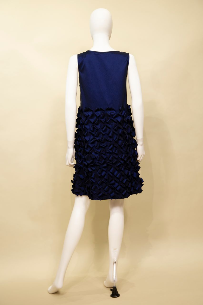Samuel Dong's Petal Dress in Midnight