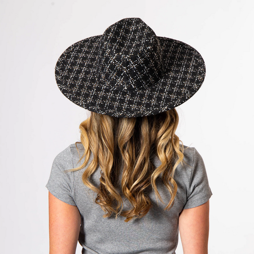 Aria Mixed Tweed Fedora