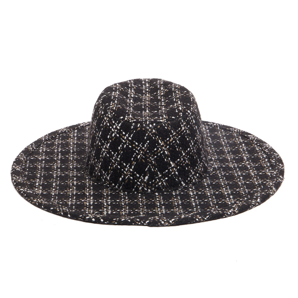Aria Mixed Tweed Fedora