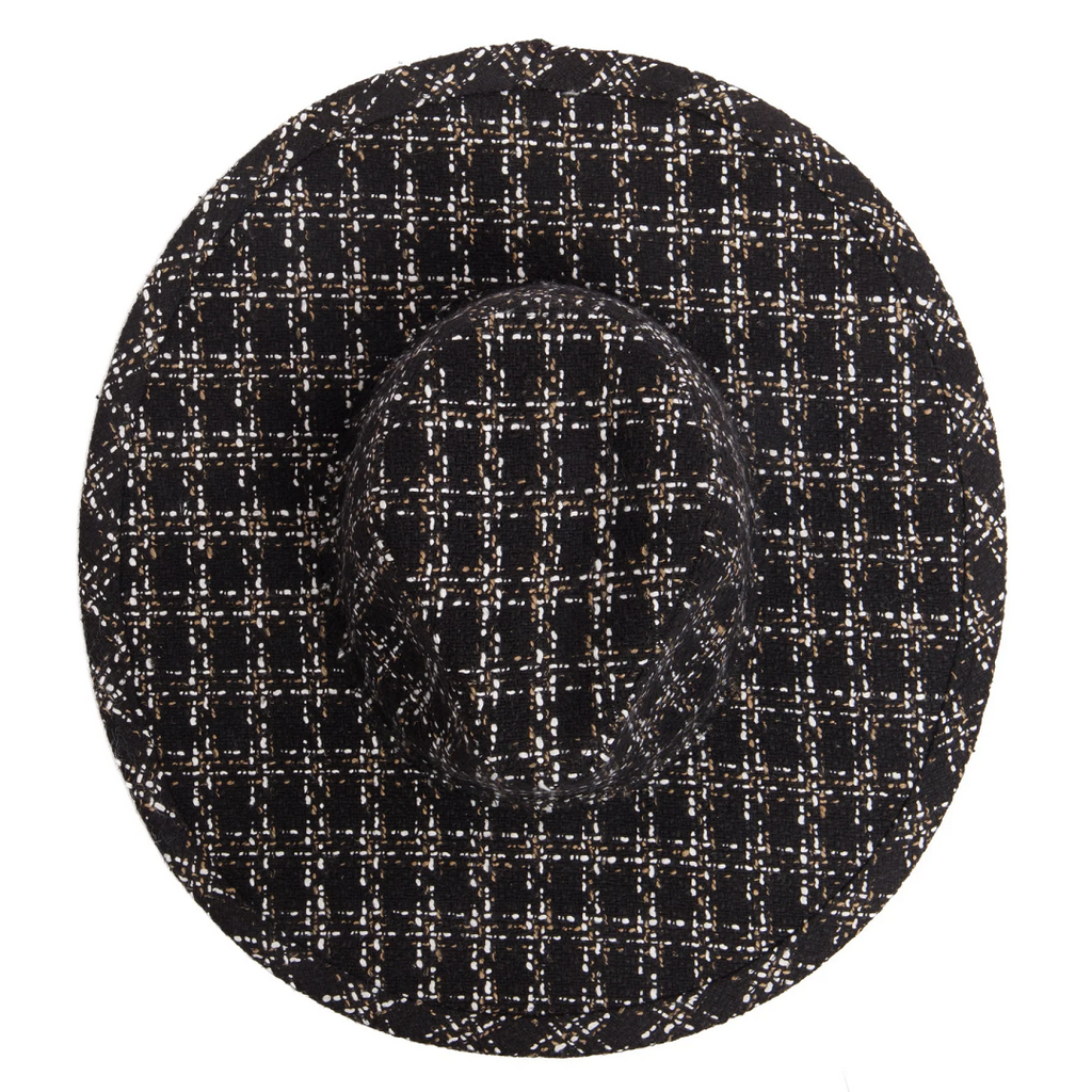 Aria Mixed Tweed Fedora