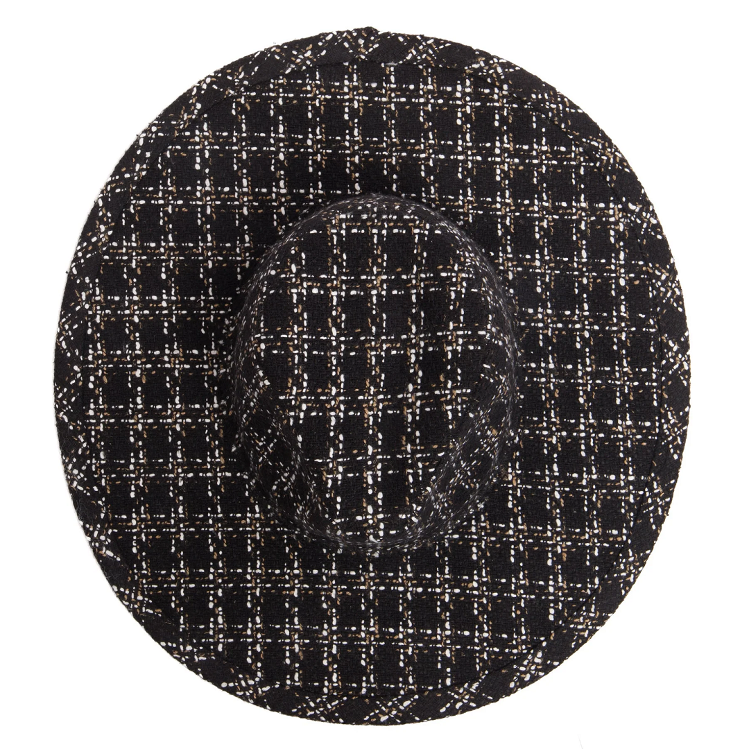 Aria Mixed Tweed Fedora