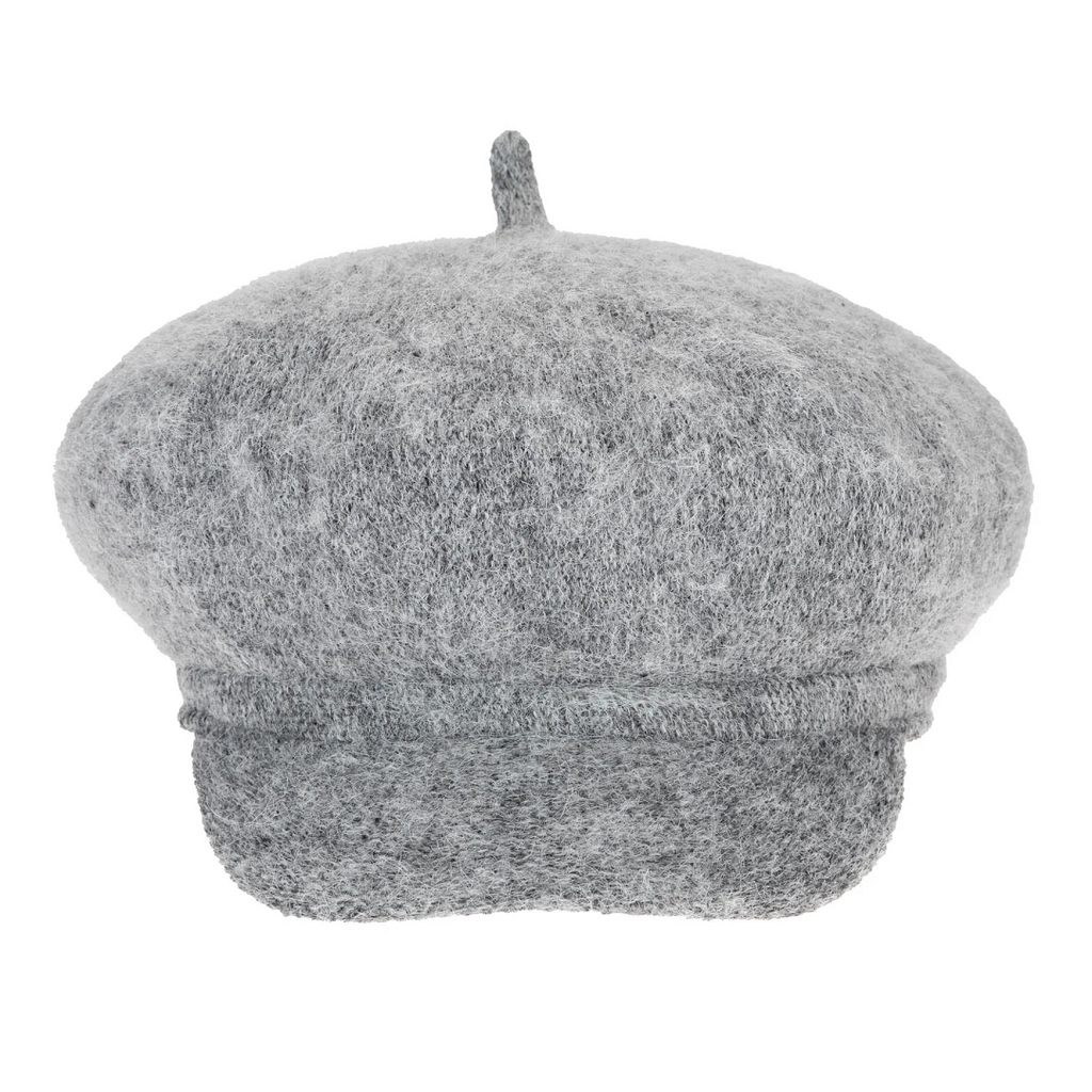 Early Fog Baker Boy Cap in Charcoal